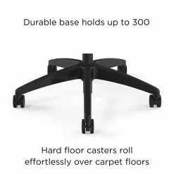 Union & Scale™ Workplace2.0™ Task Chair Upholstered, Armless, Iron Ore Fabric, Synchro Tilt (54166) -Office Chairs Sale 10800FDA 3EDC 4DCD 86B0668A379BE408 s7