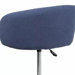 Flash Furniture Contemporary Fabric Adjustable Height Barstool With Back, Blue (CHTC31066LBLFAB) -Office Chairs Sale 786850E5 ED15 42E6 B1965EF350BD56EE s7