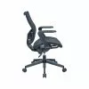 RAYNOR GROUP Sharper Image Ergonomic Mesh Swivel Task Chair, Black (SI-100-BLK)