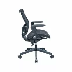 RAYNOR GROUP Sharper Image Ergonomic Mesh Swivel Task Chair, Black (SI-100-BLK)