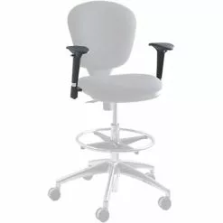 Safco® Adjustable Arm Set For Metro Chair (Arm Kit Only)