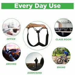 Mind Reader Mesh Posture Aid Support, One Size (BACKPOS-BLK) -Office Chairs Sale 9F4E14D7 CFA7 4BCD 9AC88FBD49DA55A2 s7