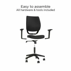 Union & Scale™ Essentials™ Ergonomic Fabric Task Chair, Black (UN59380) -Office Chairs Sale A4FE9442 FAF9 4F96 86F0911C4A5AAFE8 s7