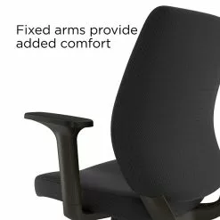 Union & Scale™ Essentials™ Ergonomic Fabric Task Chair, Black (UN59380) -Office Chairs Sale A841CD74 3FEA 4786 AD9D3E76DA9F329B s7
