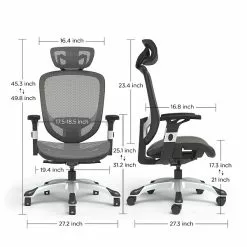 Union & Scale Quill Brand® Hyken Technical Mesh Task Chair, Charcoal Gray -Office Chairs Sale B2C408D3 4B77 4ED6 BD9E5B60A05BED86 s7