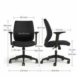 Union & Scale™ Essentials™ Ergonomic Fabric Task Chair, Black (UN59380) -Office Chairs Sale F65D9DE9 CF9E 4B03 818316A869BE11FB s7