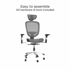 Union & Scale Quill Brand® Hyken Technical Mesh Task Chair, Charcoal Gray -Office Chairs Sale F69D1AE7 6C25 42CE 943EB0935EDF8D3B s7