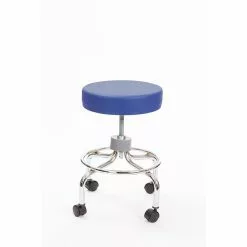 Brandt 22211 Revolving Stool With Footrest, Space Blue