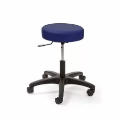 Brandt Econobuoy 13421 14" Pneumatic Stool Without Backrest, Slate Blue