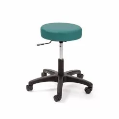 Brandt Econobuoy 13421 14" Pneumatic Stool Without Backrest, Teal