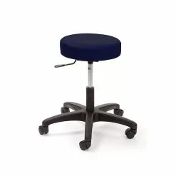 Brandt Econobuoy 13421 14" Pneumatic Stool Without Backrest, Navy