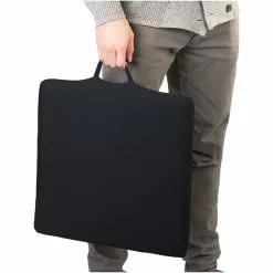 Wagan RelaxFusion Standard Memory Foam And Gel Seat Cushion, Black (9111)