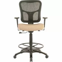 Tempur-Pedic® TP8200 Ergonomic Fabric Mid-Back Drafting Stool, Beige -Office Chairs Sale s0555560 s7