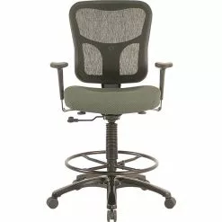 Tempur-Pedic® TP8200 Ergonomic Fabric Mid-Back Drafting Stool, Olive -Office Chairs Sale s0555576 s7
