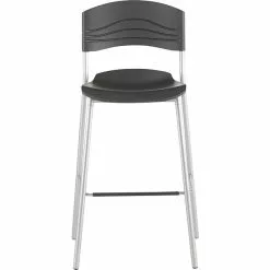 Iceberg® CafeWorks Bistro Stool, Graphite