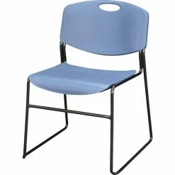 Regency Zeng Metal/Polypropylene Stack Chair, Blue (4400BE) -Office Chairs Sale s0697128 s7