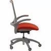 Raynor Eurotech Hawk MF22 Task Chair, Mesh Back W/ Fabric Seat, Orange, Seat: 19 3/10"W X 18 1/2"D, Back: 17 3/10"W X 20 9/10"H