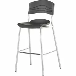 Iceberg® CafeWorks Bistro Stool, Graphite -Office Chairs Sale s0831199 s7