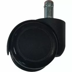 Global Offices To Go® Rubber Soft Caster, Black (OTG10700)