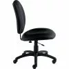 Global Offices To Go® Fabric Armless Task Chair, Black (OTG11650-QL10)