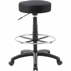 Boss® The Dot Drafting Stool, Black (B16210-BK)