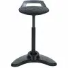 Alera™ Alera® Sit To Stand Perch Stool, Black With Black Base