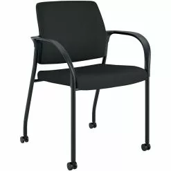HON® HON Ignition Fabric Accent Chair, Black (HONIS109CU10)