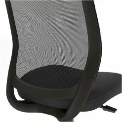 Union & Scale Essentials™ Mesh Back Fabric Drafting Stool, Black (UN59386) -Office Chairs Sale s1198877 s7