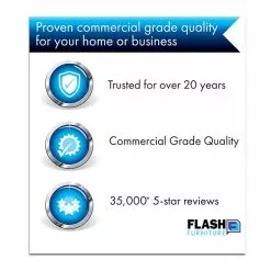 Flash Furniture 15" X 15" Vinyl Adjustable Height Bar Stool W/Chrome Base, Yellow -Office Chairs Sale sp109853440 s7