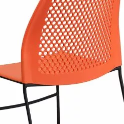Flash Furniture Hercules Series Plastic Stack Chair, Orange (RUT498AORANGEGG) -Office Chairs Sale sp109937687 s7