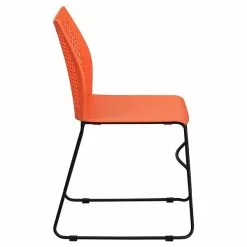 Flash Furniture Hercules Series Plastic Stack Chair, Orange (RUT498AORANGEGG) -Office Chairs Sale sp109937688 s7