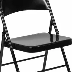 Flash Furniture HERCULES Series Metal Folding Chair, 4/Pk (4BDF002BK) -Office Chairs Sale sp112116695 s7
