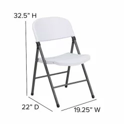 Flash Furniture HERCULES Series Plastic Folding Chair, White (2DADYCD50WH) -Office Chairs Sale sp116165003 s7
