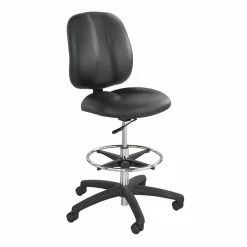 Safco Apprentice Vinyl Computer And Desk Chair, Black (7084BL)