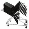 National Public Seating NPS Dolly For 8200 Series Music Chairs, Chrome (DY82)