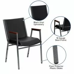 Flash Furniture HERCULES Vinyl Office Chair, Black (XU-60154-BK-VYL-GG) -Office Chairs Sale sp123069417 s7