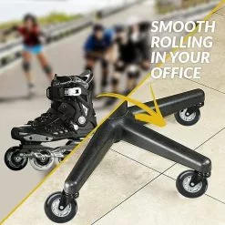 Lifelong Wheels Rollerblade Style Office Chair Casters Replacement Chair Wheels, Black/Gray (BL2375) -Office Chairs Sale sp123226809 s7