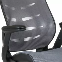 Flash Furniture Nylon Drafting Chair With Lumbar Support, Dark Gray (BLZP809DDKGY) -Office Chairs Sale sp124518009 s7