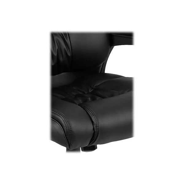 Flash Furniture Fundamentals Ergonomic LeatherSoft Swivel Big & Tall Office Chair, Black (CX1179HBK) 6 Flash Furniture Fundamentals Ergonomic LeatherSoft Swivel Big & Tall Office Chair, Black (CX1179HBK) - Image 6