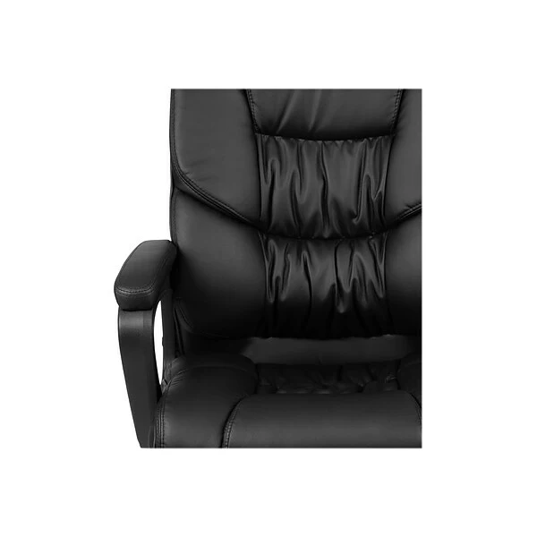 Flash Furniture Fundamentals Ergonomic LeatherSoft Swivel Big & Tall Office Chair, Black (CX1179HBK) 7 Flash Furniture Fundamentals Ergonomic LeatherSoft Swivel Big & Tall Office Chair, Black (CX1179HBK) - Image 7