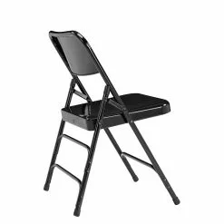 National Public Seating NPS 300 Series Premium All-Steel Triple Brace Double Hinge Folding Chairs, Black, 4 Pack (310/4) -Office Chairs Sale sp130557354 s7