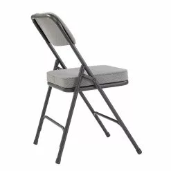National Public Seating NPS 3200 Series Fabric Armless Premium Folding Chair, Charcoal Gray, 2 Pack (3212/2) -Office Chairs Sale sp130557959 s7