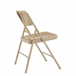 National Public Seating NPS 200 Series All-Steel Armless Premium Folding Chair, Beige, 4 Pack (201/4) -Office Chairs Sale sp130557972 s7