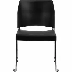 National Public Seating NPS 8800 Series Stacking Chair, Black, 4 Pack (8810-11-10/4) -Office Chairs Sale sp130558055 s7