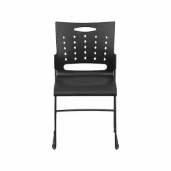 Flash Furniture Hercules Plastic Stacking Chair, Black, 5/Pack (5RUT2BK) -Office Chairs Sale sp130857014 s7