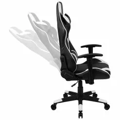 Flash Furniture X20 Ergonomic LeatherSoft Swivel Reclining Gaming Chair, Black (CH1872301BK) -Office Chairs Sale sp133535070 s7