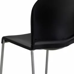 Flash Furniture HERCULES Plastic Stack Chair, Black (RUT238ABKGG) -Office Chairs Sale sp134594758 s7