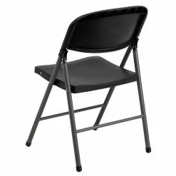 Flash Furniture HERCULES Series Plastic Folding Chair, Black/Charcoal, 2/Pack (2DADYCD50) -Office Chairs Sale sp134860296 s7