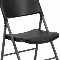 Flash Furniture HERCULES Series Plastic Folding Chair, Black/Charcoal, 2/Pack (2DADYCD50) -Office Chairs Sale sp134860297 s7