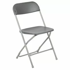 Flash Furniture HERCULES Premium Catering Events/School/Game Night/Wedding/Barbecue Stacking & Folding Chair, Gray -Office Chairs Sale sp134861552 s7